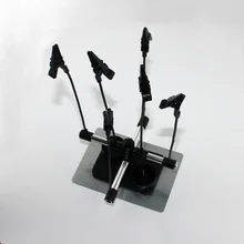 ABEST умная модель Запчасти для хобби держатель Аэрограф Краска распылитель пистолет стенд держатель-шесть крокодил стенд