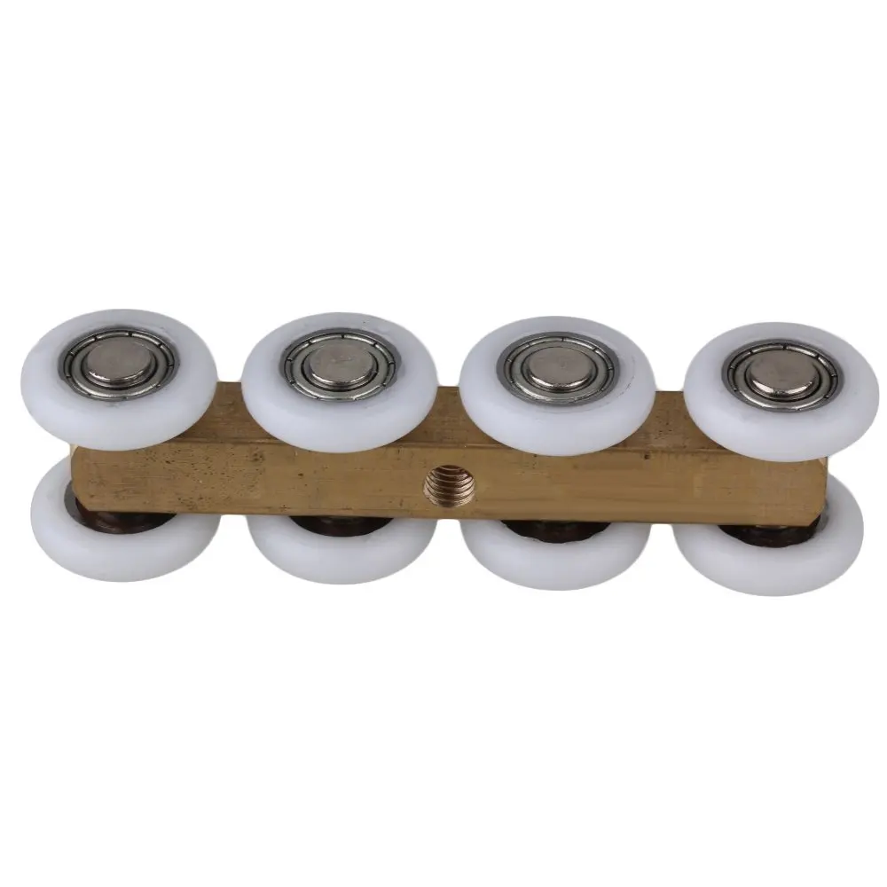 21mm-Spacing-Solid-Copper-8-Wheels-Shower-Bathroom-Glass-Sliding-Door-Hanging-Wheel-Roller-Pulley-With