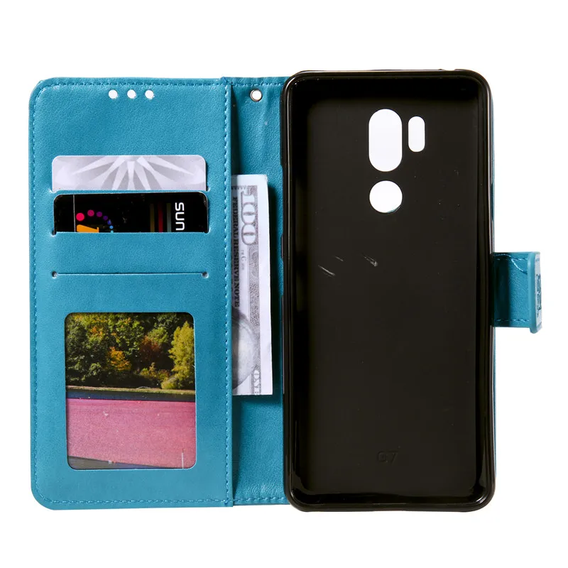 Кожаный чехол для LG G7 G6 G5 G4 G3 K40 K8 K10 2018 V30 Stylo 4 5 Q Стилус с мультяшным 3d рисунком совы