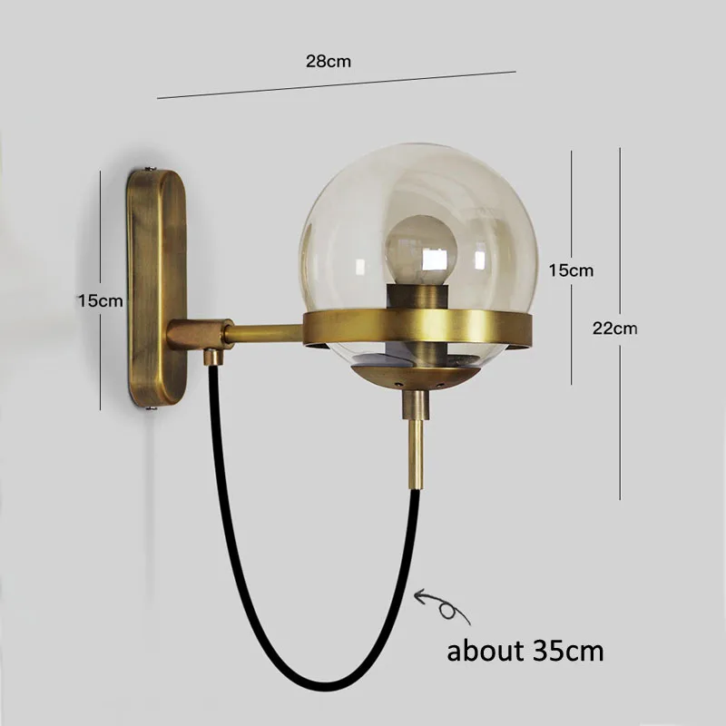 Post Modern LED Wall Sconce Light Bedroom Fixtures Wall Lamp Indoor Living Room Corridor Lighting Restaurant Bar Wall Mounted Lights (9)