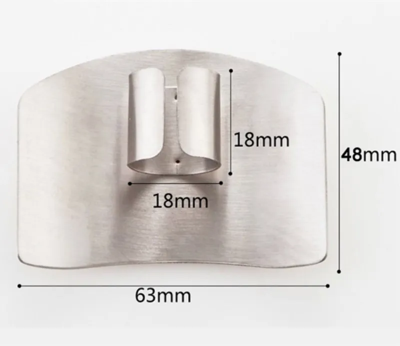 ETya нержавеющая сталь защита для рук защита пальцев Безопасные инструменты для приготовления пищи для Овощечистка резак из нержавеющей стали гаджеты Помощник