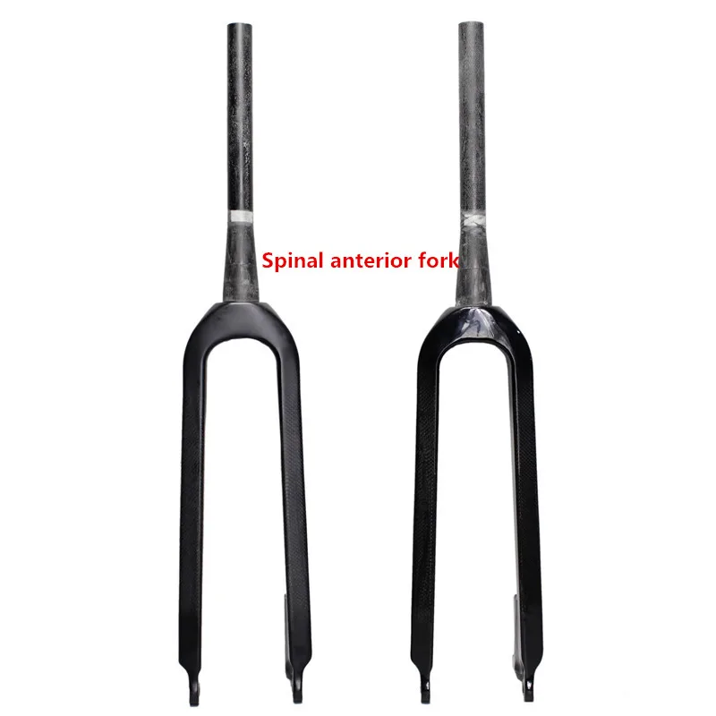 

2017 new Mountain Bike Fiber Hard Fork Full Size High Speed Disc Brake Mtb 3K Bicycle front fork Spinal anterior fork