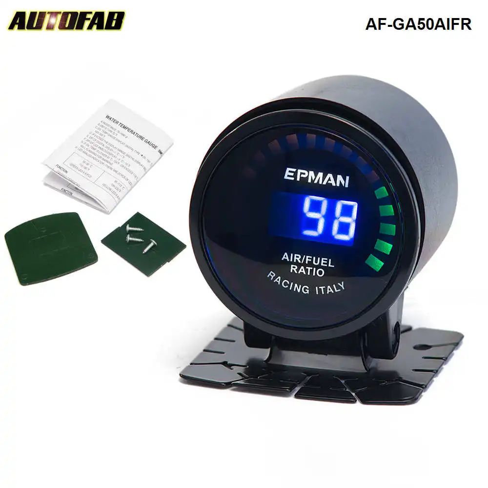 

New Epman Car Motor Auto 2" 52mm Digital 20 LED Air Fuel Ratio Gauge Meter For Honda Accord 03-05 AF-GA50AIFR