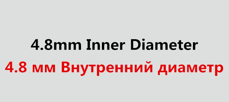 1 xнесколько больших размеров телескопическая морская Удочка верхние направляющие кольца рок рыболовные кончики стержней аксессуары для ремонта 2.4мм-3.0мм-5,0 мм-10 мм - Цвет: Оранжевый