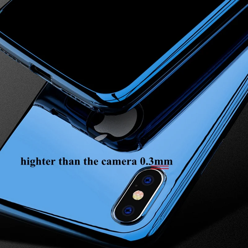 360 Полный зеркальный чехол для iphone XR 6s 6 plus iphone XS 11pro Max 5 5S SE Роскошный чехол для iphone 8 7 plus iphone XS 10 чехол