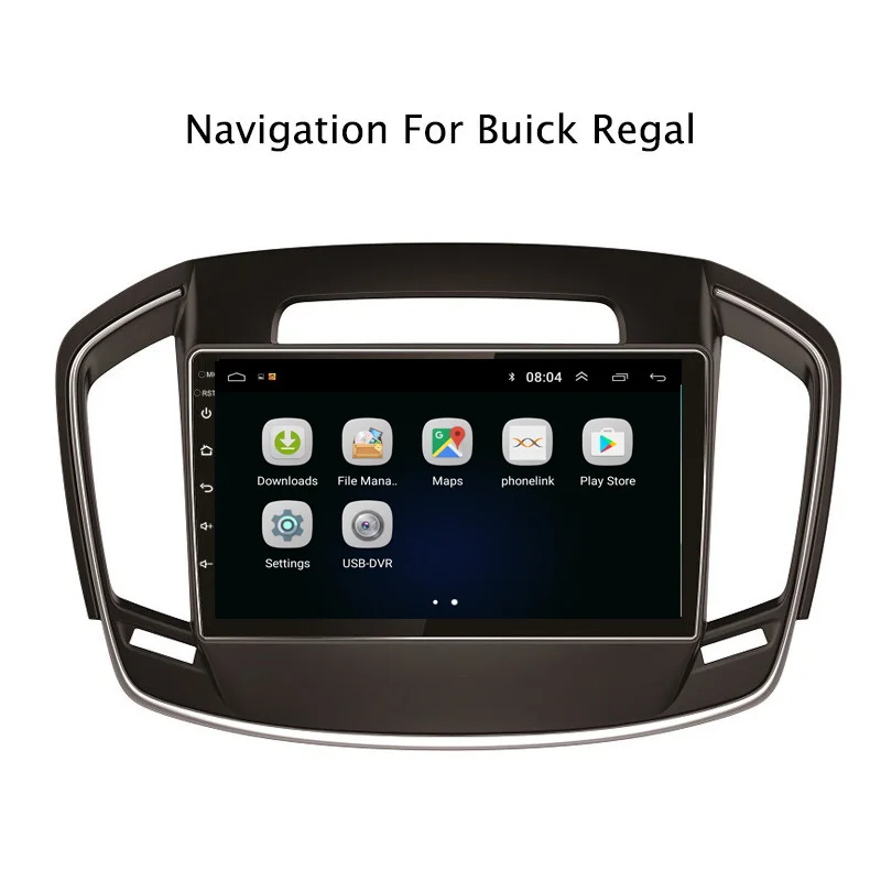 Sale 9" 2.5D IPS Android 8.1 Car DVD GPS Player For Buick Regal Car Radio Stereo Head Unit with Navigation 2