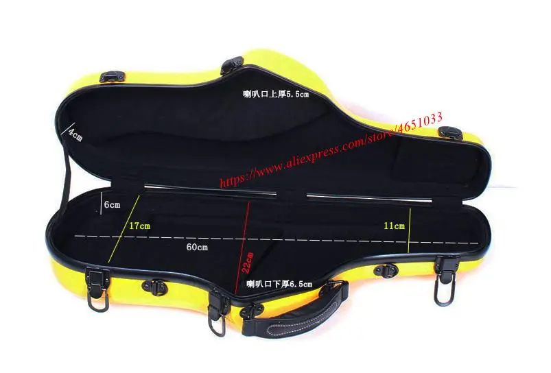 Чехол для саксофона-пластиковая сумка для саксофона с усиленным стекловолокном-аксессуары для саксофона