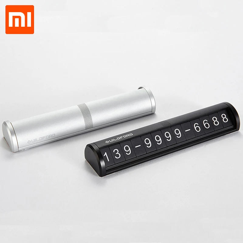 

Original Xiaomi GUILDFORD Stop Sign Car Parking Card Stop Sign For Car Move Phone Number Card Creative Stereo Reverse Invisible