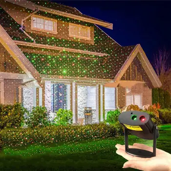 

Projection Light Red Green Light Projection Fairy LED Lamp Outdoor Waterproof LKS99