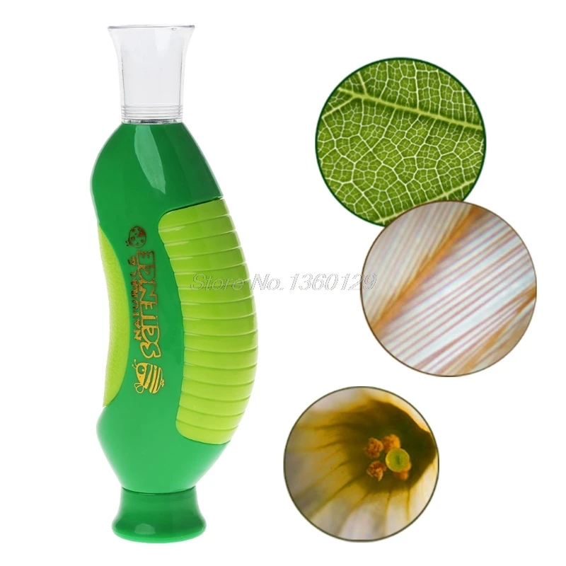 

Biological Microscope Hand Microscope 80X Home School Educational Toy For Child NOV09 Dropship