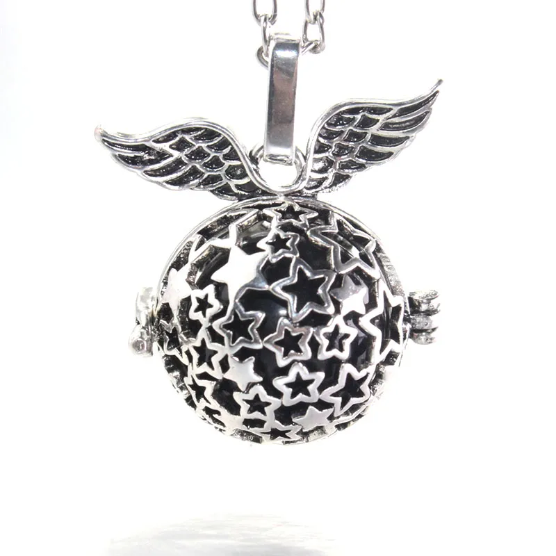 

Harmony Ball Fit For Locket Cage Musical Sound Colorful Pregnant Gift Sound Bell Balls Jewelry Wings, stars 040822