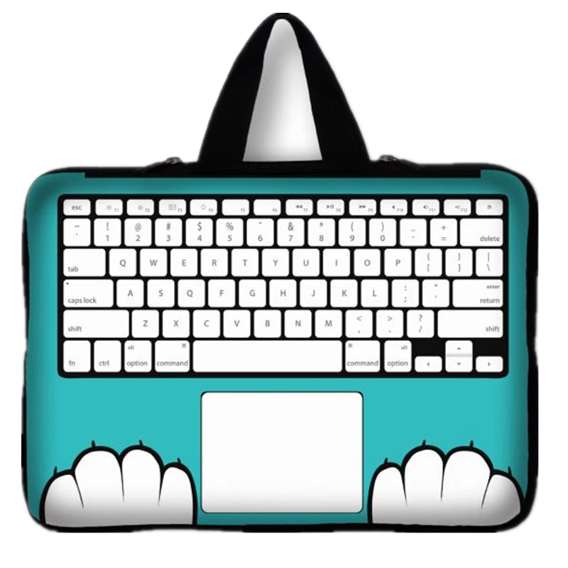 

7.9,10,12,13,14,15.6,17.3 inch Keyboard Print Notebook Laptop Bags Case for Macbook Air Pro Ultrabook Laptop Sleeve Women Men