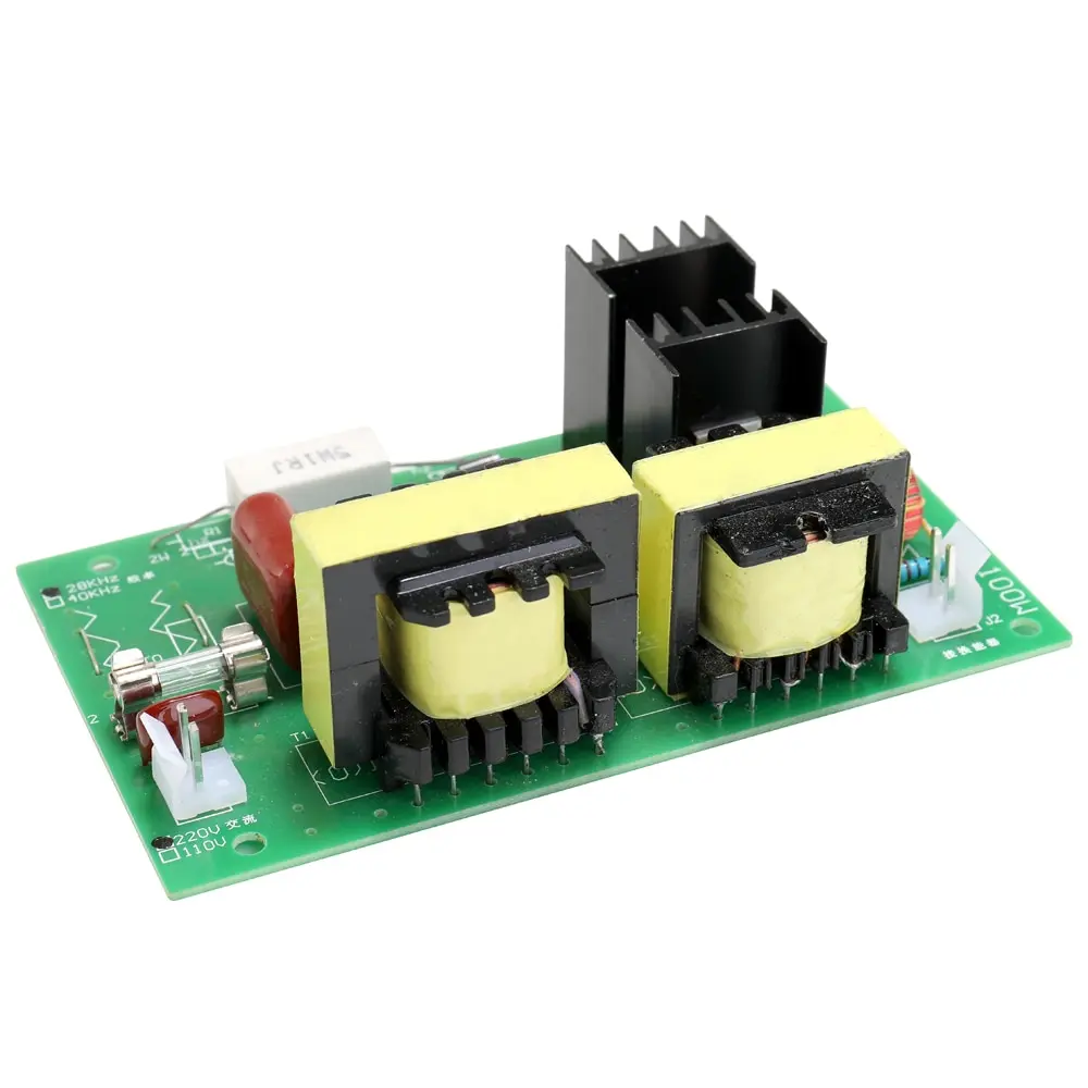 

Ultrasonic Cleaner Parts 100W 28KHz Ultrasonic Cleaning Transducer Cleaner +Power Driver Board 220VAC