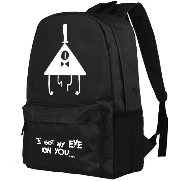 Рюкзак Гравити Фолз, школьные сумки, Студенческая сумка для книг на плечо, дорожные сумки, подарок - Цвет: E
