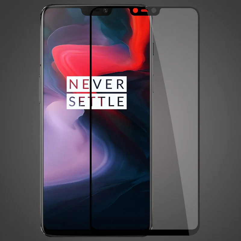 Oneplus 6T закаленное стекло Mofi Oneplus 6T защита экрана 9H 2.5D жесткий черный край Передняя защитная пленка на стекло защитная 1+ 6T