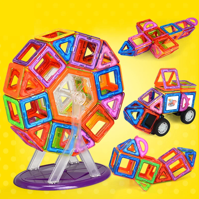 

Big Size Magnetic Designer Modeling Building Construction Toys Set Magnetic Building Blocks Toys for Children Gifts