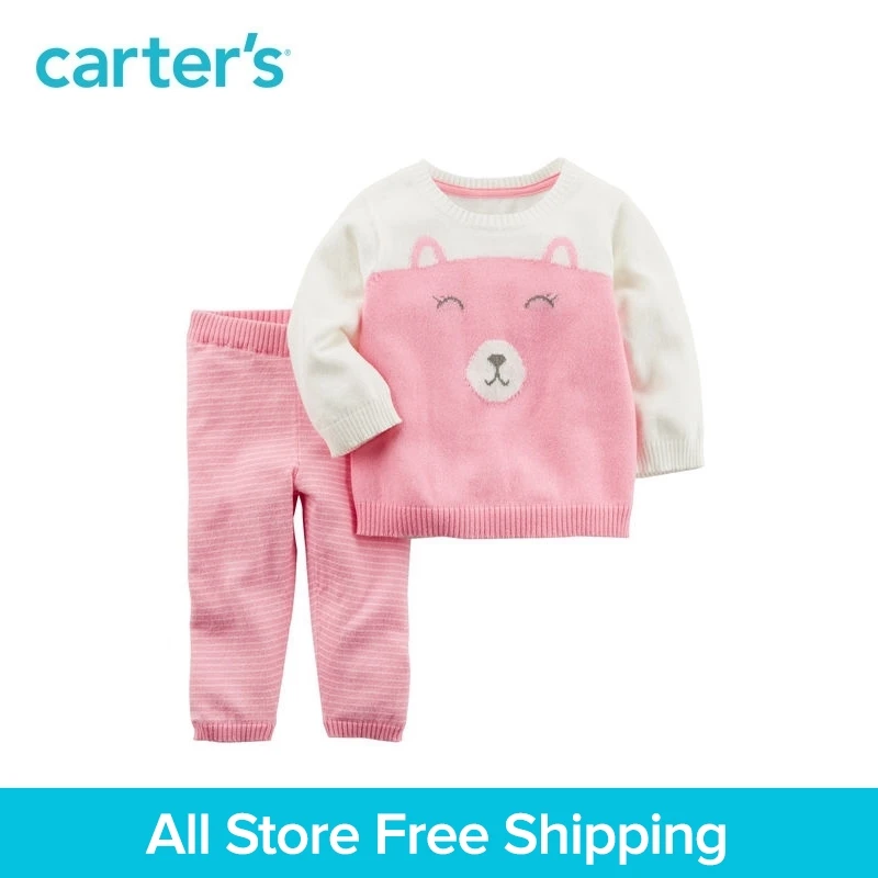 Carter's/комплект одежды из 2 предметов для маленьких детей весенний хлопковый