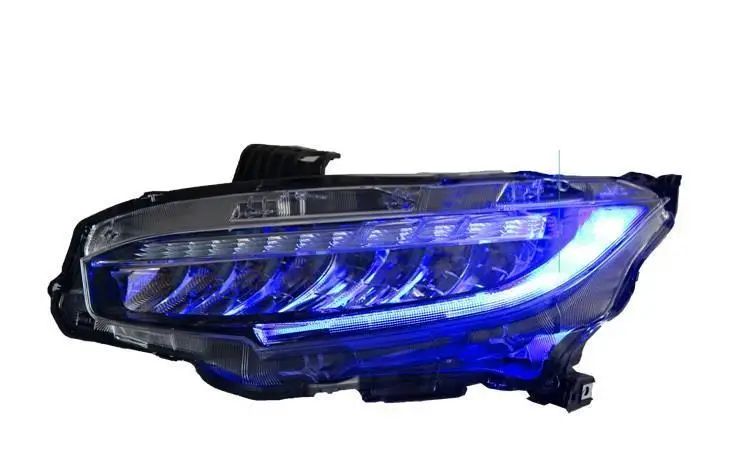 Cob Neblineros Exterior Running Automobiles Luces Para Auto Led Drl Headlights Rear Car Lights Assembly FOR Honda Civic