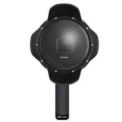 Водонепроницаемый корпус съемный объектив крышка Профессиональный Дайвинг купол порт прочная камера Подводная фотография для Gopro Hero 5
