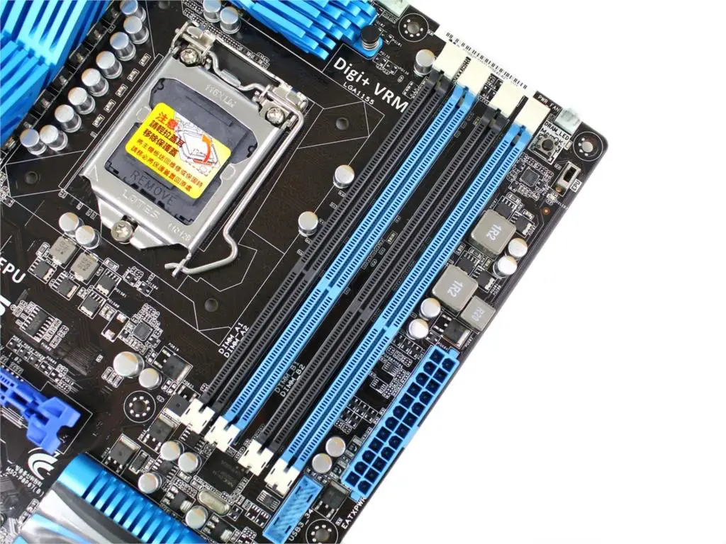 Для Intel P67 ASUS P8P67 материнская плата LGA 1155 DDR3 32 Гб P8 P67 настольный компьютер ПК материнская плата ATX системная плата USB3.0 SATA II б/у