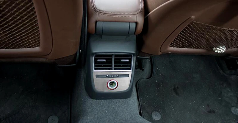 

Rear console center AC vent Cigarette Lighter cover For Audi A3 8V 2015-2012