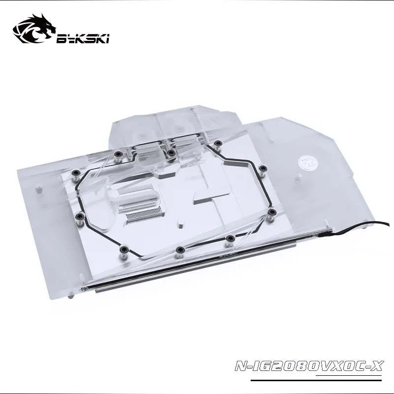 #Special Offers Bykski Water Block use for Colorful iGame RTX2070/2080 Vulcan X OC / Full Cover Copper Radiator Block/RGB Light