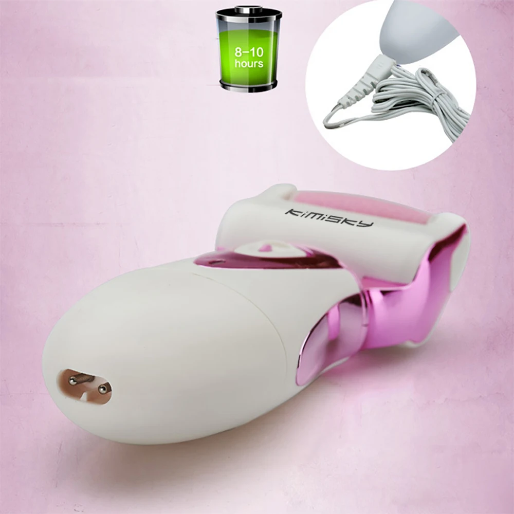 Ferramenta de Cuidados com os Pés Removedor de Pele Kimisky Luxo Recarregável Pedicure Cuidados Pessoais pé Esfoliante Elétrica Pés Morta Cabeças Rolo 16 os pés pedicure cuidados pessoais pé esfoliante