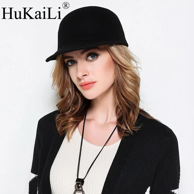 Prix pour Printemps fille chapeau Équestre cap casual femmes chapeau équestre cap, casquette de baseball gris noir laine chapeau Prix pour Printemps fille chapeau Équestre cap casual femmes chapeau équestre cap, casquette de baseball gris noir laine chapeau