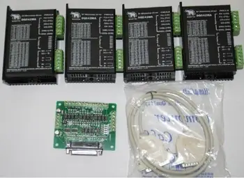 

4pcs Stepper Digital Driver DQ542MA 50V 4.2A 128 Microsteps for Nema 23 stepper motor of wantai in low price and high quality