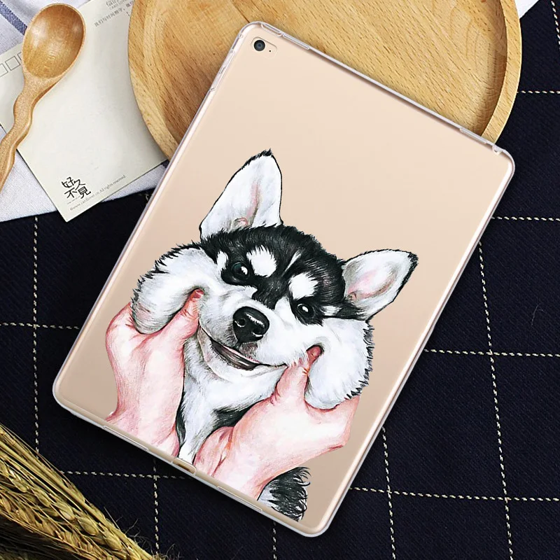 Защитный силиконовый чехол для iPad, 9,7 дюймов, качественный пудинг, противоскользящий Мягкий защитный чехол для iPad /9,7 дюймов