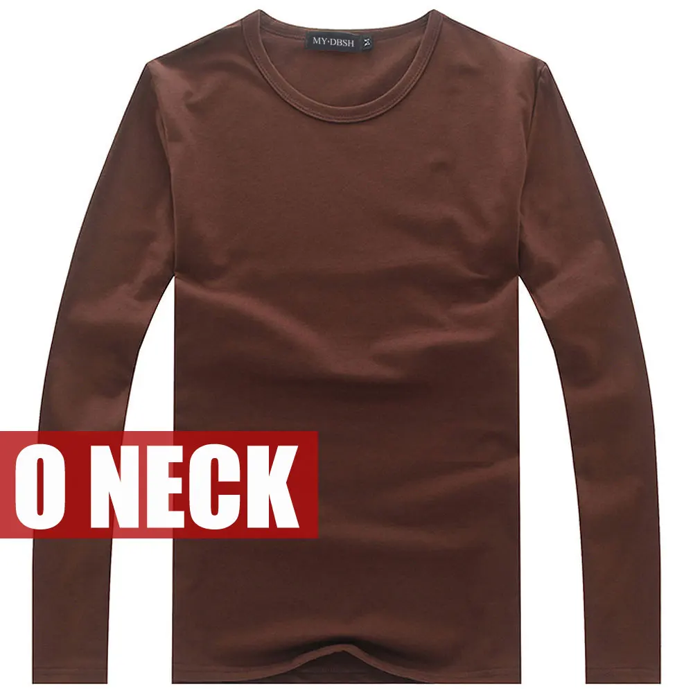 2022 Spring High-elastic Cotton T-shirts Male V Neck Tight T Shirt Hot Sale New Men's Long Sleeve Fitness Tshirt Asia size S-5XL 14