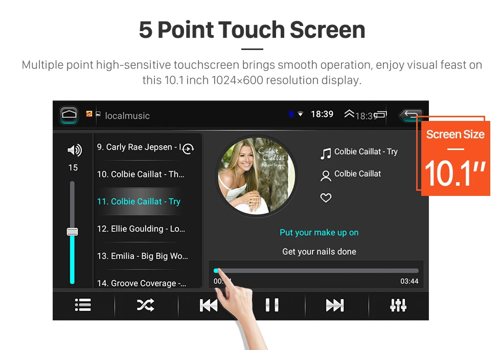 Flash Deal Seicane Car Android 8.1 GPS 10.1" HD 2Din Auto Radio For Honda Accord 7 2003 2004 2005 2006 2007 Stereo Player Quad Core 3G Wifi 6