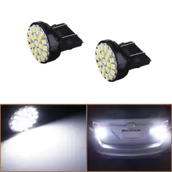 5 шт. белый 7443 T20 22led 1206smd Тормозной Хвост поворотов водить автомобиль Лампочки # j-3681