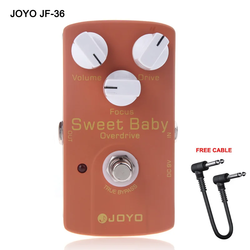 Joyo JF-36 милые детские аксессуары с низким коэффициентом усиления Overdrive и ручкой