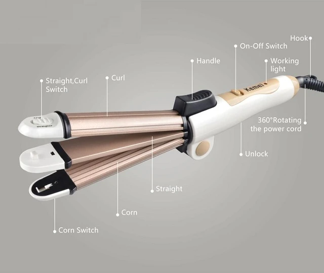 Discover more than 149 kemei hair straightener review super hot ceg