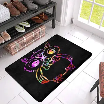 

Horned Owl Funny Animal Front Door Mat 30 X 18 Inches Welcome Doormat for Home, Indoor, Entrance, Kitchen, Patio