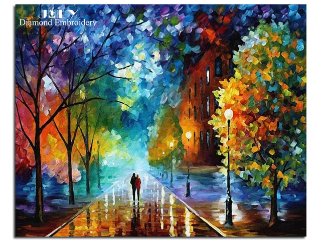 diy diamond painting watercolor