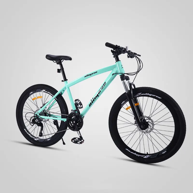 Mountain Bike 26 inch 21/24/27/30 Speed Shock Absorption Double Disc Brakes Ultra Light Teen Male and Female Students Adult