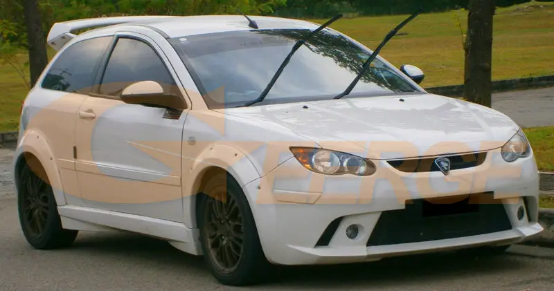 Для Proton Satria Neo 2006-2013 отличные глаза ангела Ультра яркое освещение CCFL ангельские глазки комплект Halo Кольцо