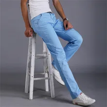 GEJIAN, мужские брюки, одноцветные, модные, брендовые, мужские, тонкие, повседневные, мужские брюки размера плюс, мужские, хлопковые, Стрейчевые брюки, pantalon homme