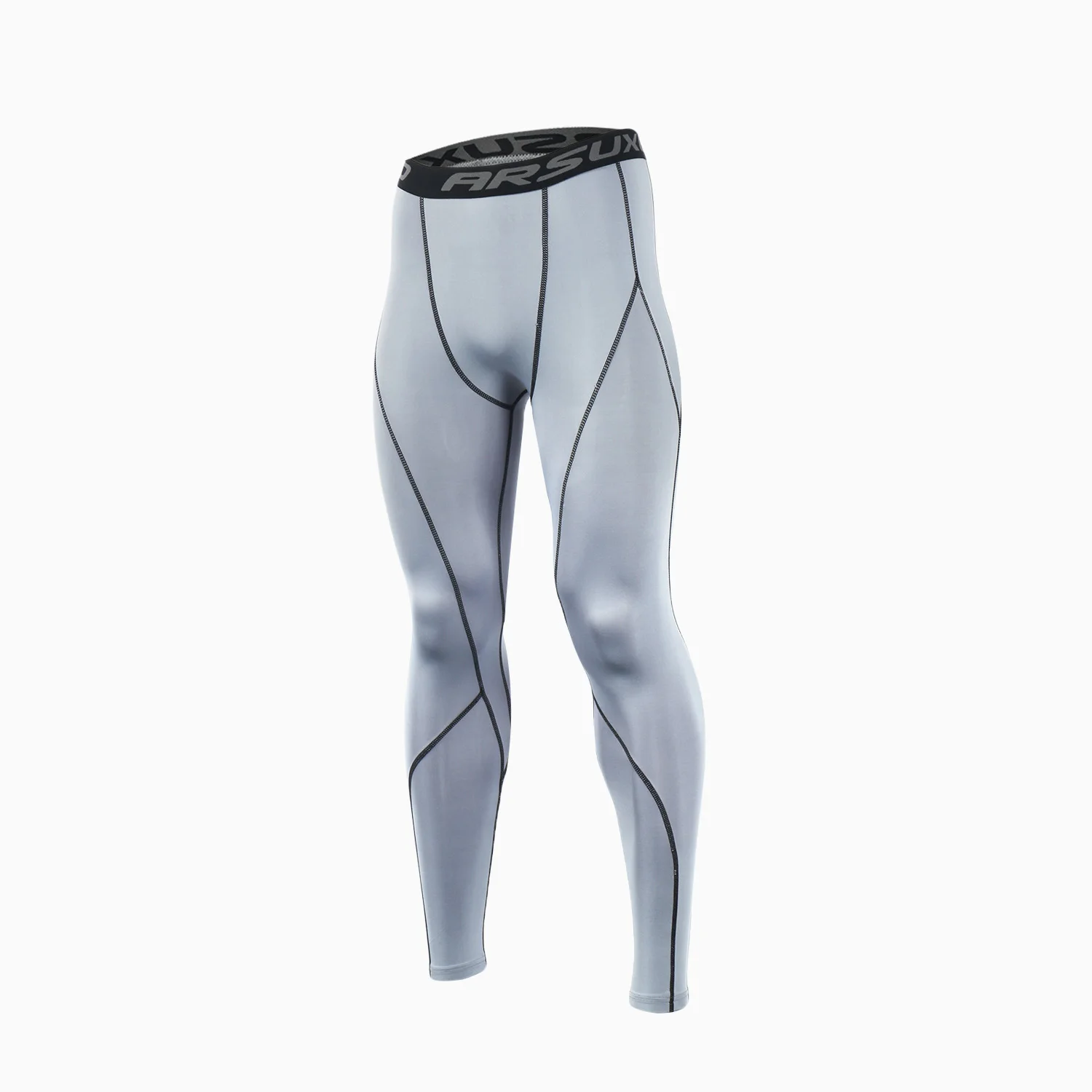 ARSUXEO 2018 Running Tights Men Compression Pants Tights Workout Leggings Running Sports Skinny Gym Male Trousers Fitness Pants