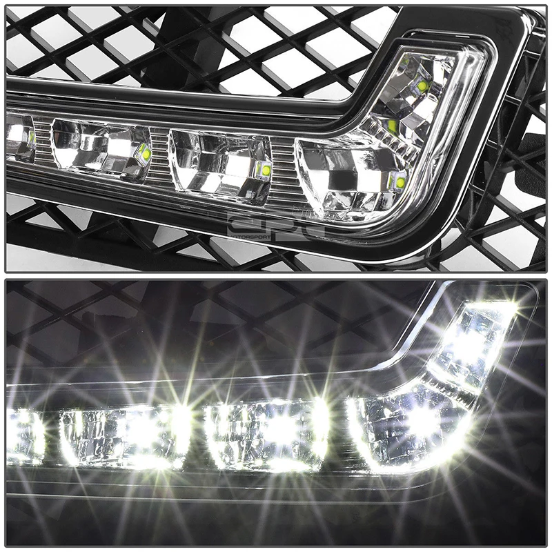 12 В 12 Вт автомобиль-Стайлинг белые светодиодные дневные ходовые огни DRL Вождения Противотуманные дневные огни для BMW F10 Sedan F11 Touring CAN-bus