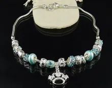 925 Sterling Silver Snake Chain Necklace With Clips, Suitable For valentine’s day, birthday gift Charms On Sale