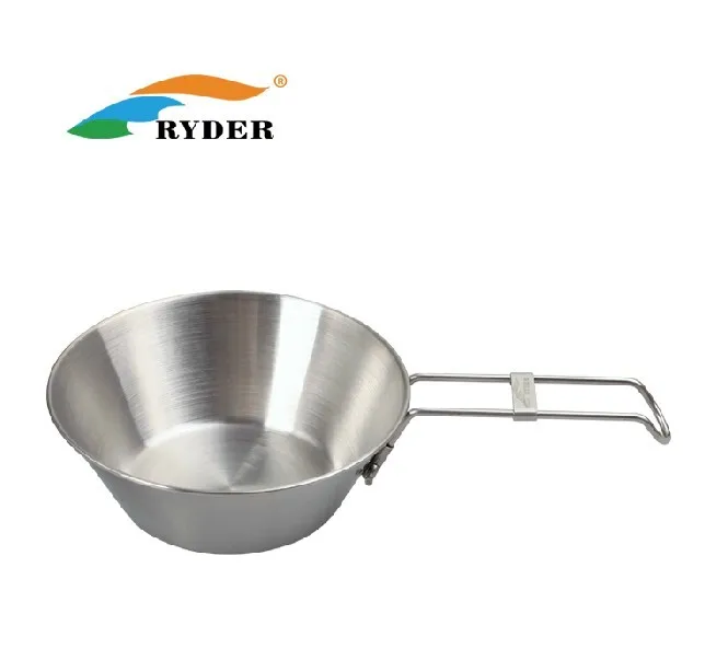 Ryder tazón de acero inoxidable de tazón plegable de la luz ultra-tazón vajilla Ryder tazón de acero inoxidable de tazón plegable de la luz ultra-tazón vajilla
