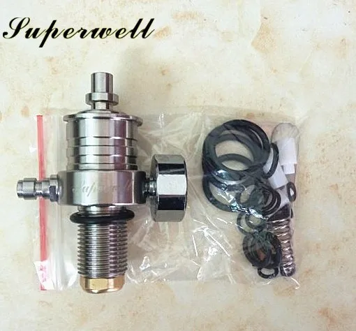 

PCP Airforce M18x1.5 High Pressure Valve Direct Injection Valve 8mm Fill Nipple 4500psi 40mpa Gauge Stainless Steel Test Valve