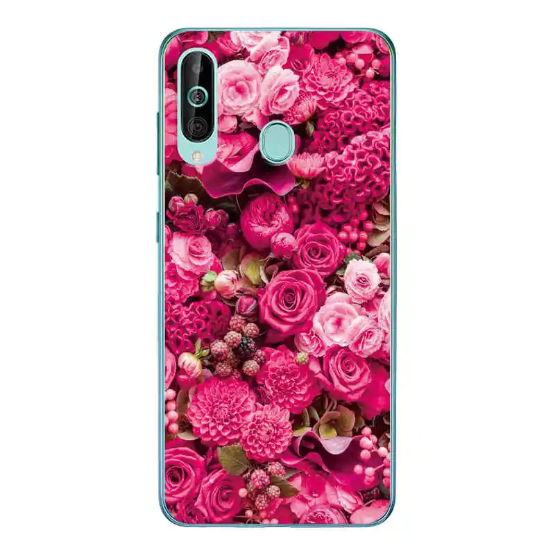 Patterned Case For Samsung A60 Case For Samsung Galaxy A60 A 60 SM-A605F A605F A605 Case Soft Silicone TPU Protector Back Cover