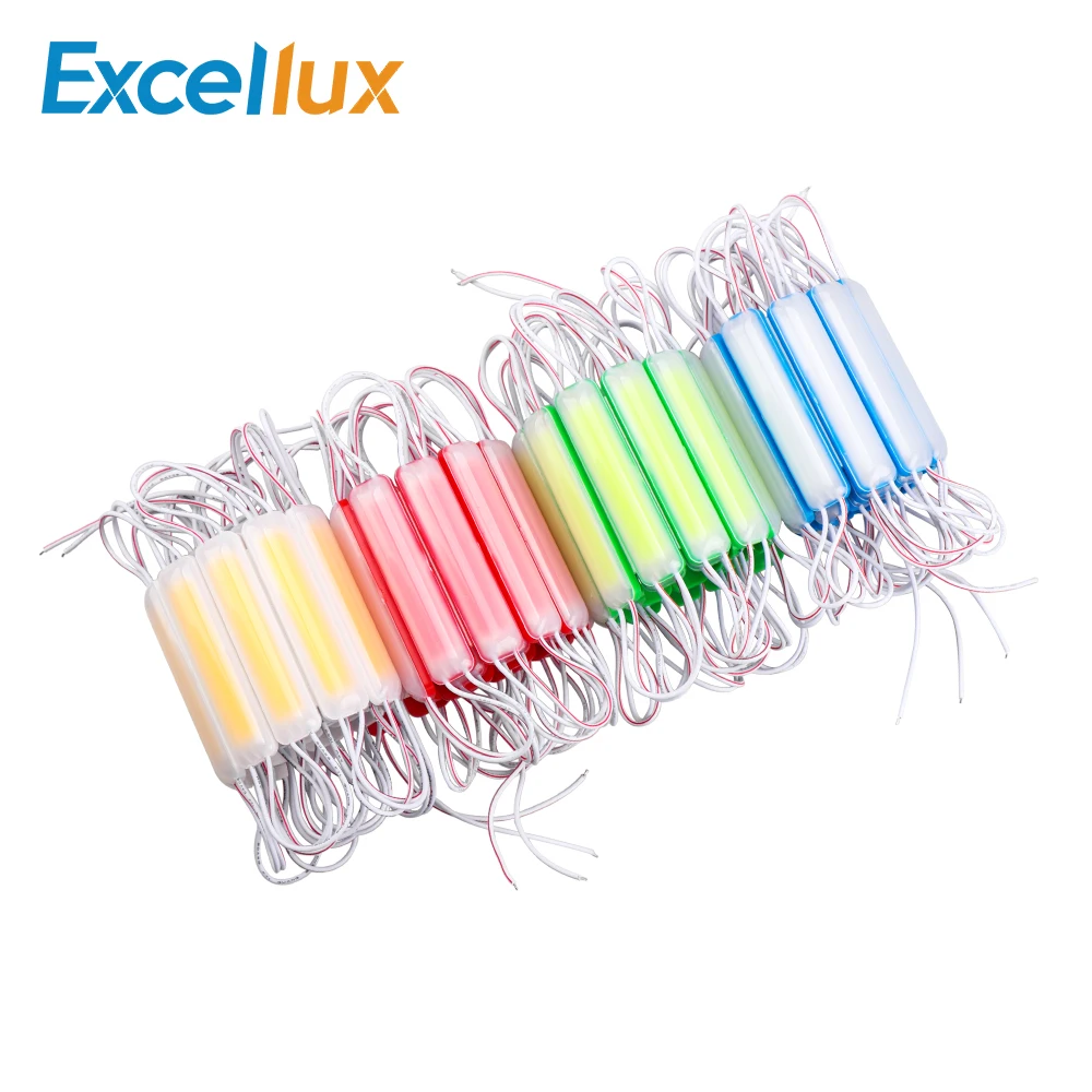 DC12V Injection COB LED Module Waterproof Advertisement Design LED Modules Colorful Led Backlight Channel Letter Light 20PCS/Lot