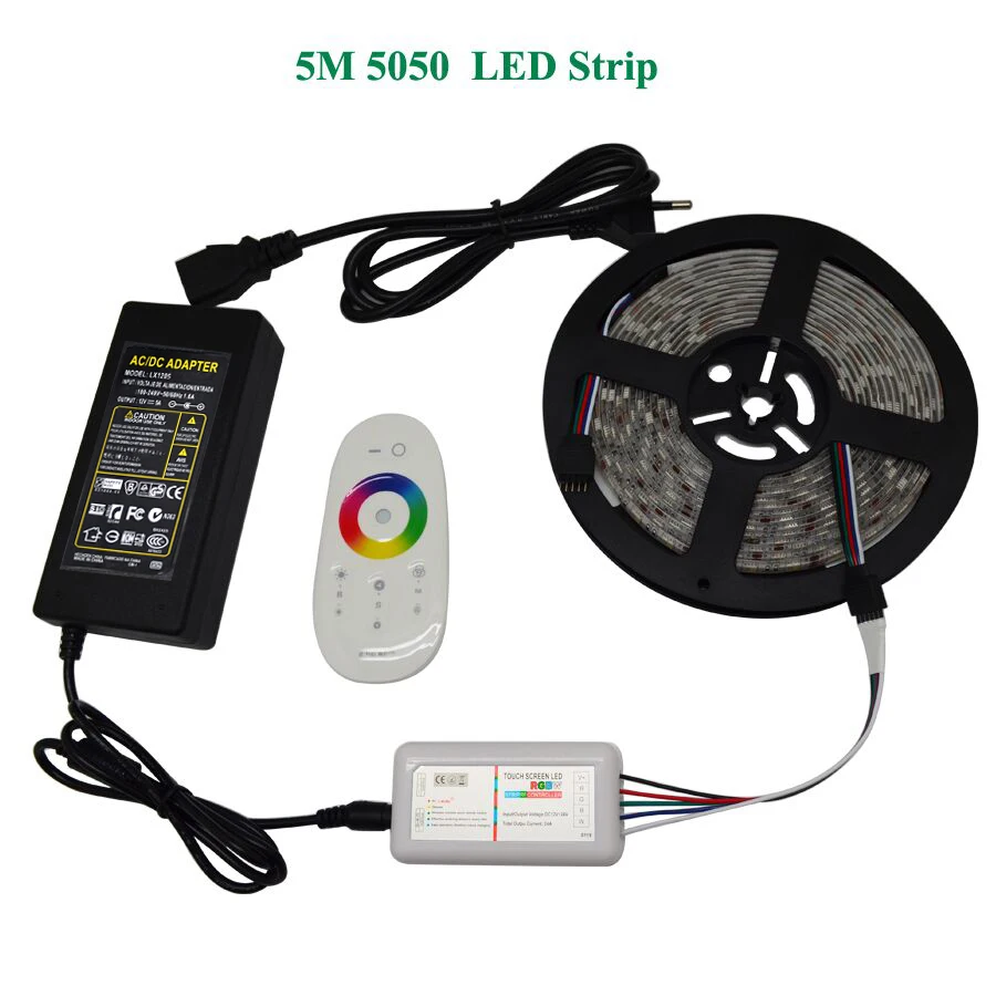 DC12V 5050 Светодиодная лента водонепроницаемый RGB RGBW светодиодный светильник гибкая