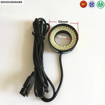 

Machine Vision Inspection LED Blu-ray Ring Light Inside Diameter 28mm Outside Diameter 50mm Printing Detection and Recognition