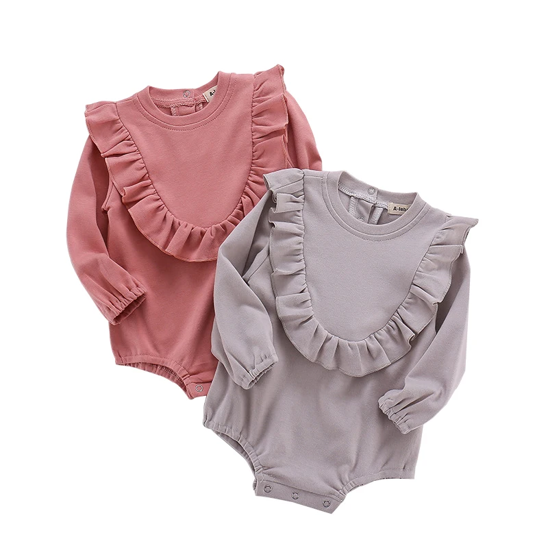 Baby Rompers 2019 Spring Kids Jumpsuit Bebe Newborn Unisex Baby Girls Clothes Winter Warm Overalls Romper Cotton Toddler Costume